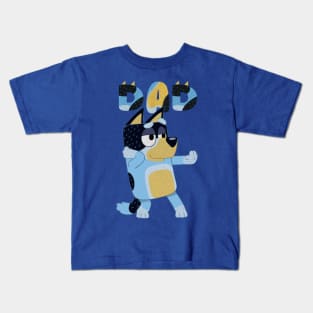 Vintage bluey dad Kids T-Shirt